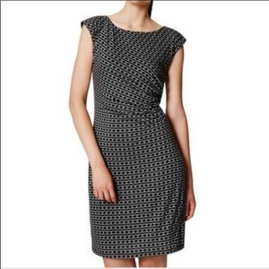 Loft Geometric Dress